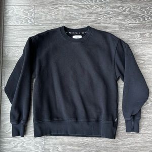 Tna | Boyfriend Crew Sweatshirt | Black | 1